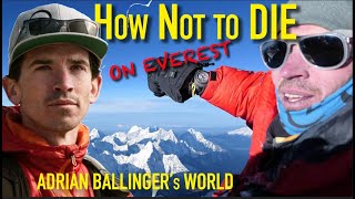BEATING EVEREST at Its Own Game: Adrian Ballinger  #everest #mountains #podcast