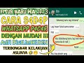 Cara s4d4p wa p4c4r jarak jauh dari hp kita sendiri - Cara M3ny4d4p Wa