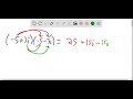 In Exercises 33-62, find each product. Write imaginary results in the form a+b i (-5+3 i)(-5-3 i)