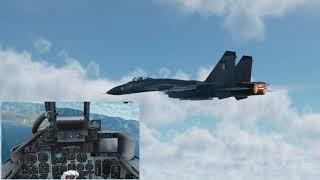 Pak Jets Attack Indian Jets Near Gujrat Coast India. Extreme BVR & WVR Engagement Footage. DCS WORLD
