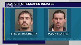 Search underway for 2 escaped inmates in Nashville