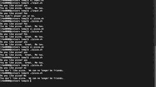 Shell Scripting 101: complex comparisons
