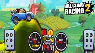 Hill Climb Racing 2 - Rally Car Unlocked & Fully Upgraded Gameplay Walkthrough ( iOS, Android )