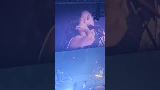 Zach Bryan Greensboro NC young lady invited up to sing.