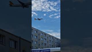 ✈️!!! NAD DACHAMI....ANTALYA BYDGOSZCZ 17.08.24 OVER THE ROOF'S  Samolot AIRBUS BOEING Airport FLY