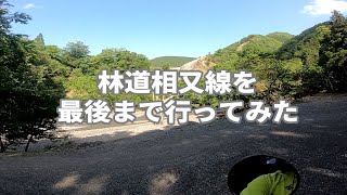 林道相又線を最後まで行ってみた