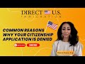 Common Reasons Why Your Citizenship Application is Denied