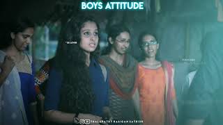 Ex lover 💔vs 😎Boys attitude whatsapp status💕| tamil whatsapp status💞【Thalapathy rasigan sathish】
