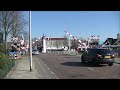 spoorwegovergang vriezenveen dutch railroad crossing