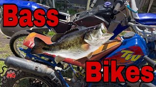 Bass fishing golf course and dirt bike updates