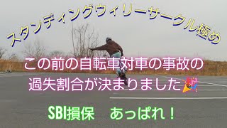 拡散希望！おにぎりの【スタンディングウィリーサークル極め】富士は日本晴れ。あっぱれ、SBI損保！