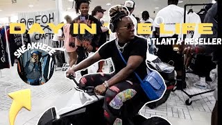 DAY IN THE LIFE VLOG ( ATLANTA STREETWEAR MARKET + Q\u0026A ANSWERING ALL YOU GUYS QUESTIONS )