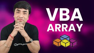 ✅ Excel VBA Array Concept with example