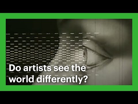 How does an artist see the world?