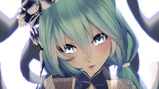 【MMD朱字号】【簡單美系列】可愛めぐ 『wishing』Miku