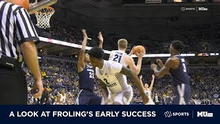 ANALYSIS: Efficient rebounding helps Harry Froling define his role