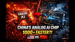 China’s Analogue AI Chip 1000x Faster Than NVIDIA GPU