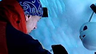 Snow hole in the Cairngorms