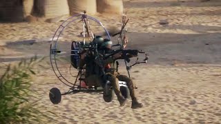 Hamas Fighters Enter Israel With Motorized Paragliders