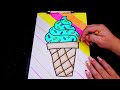 coloring an ice cream cone coloring page crayola crayons