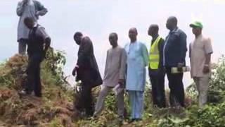 NGGTour: BAYELSA STATE - The NGGTour team at the site of the proposed Bayelsa State Airport.