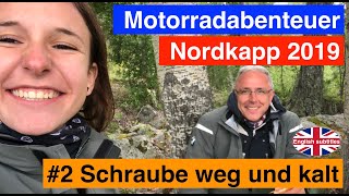 #2 Motorbike adventure Nordkapp - screw away and pretty cold