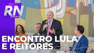 Lula promete retirar universidades do “obscurantismo”