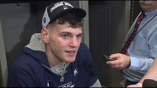 UConn's Donovan Clingan reacts to Final Four birth over Gonzaga | Full Interview