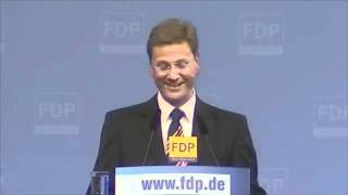 Auf jedem Schiff, das dampft und segelt ... Guido Westerwelle