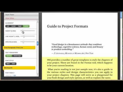 (B-1) Format Tool Overview : Folium Book Studio Tutorial - YouTube