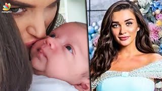 Amy Jackson Celebrates the First Month Of her Son | Andreas Jackson Video | Hot Tamil News