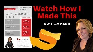 KW Command Training Video | LOOK How I Made This Design! Lori Ballen 2019