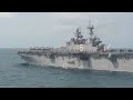 the us navy s smallest aircraft carrier uss america lha 6