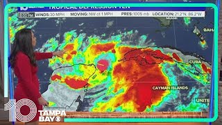 Tracking the Tropics: Tropical Depression Ten forms, and Florida needs to keep watch (8:30 p.m. Satu
