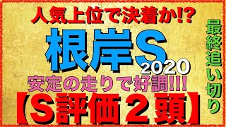 根岸S2020【最終追い切り】S評価は２頭！