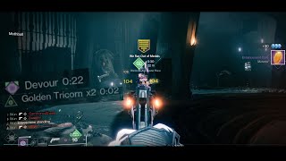 Demolishing Crucible Lobbies with GOLDEN TRICORN for 13 Minutes #MOTW