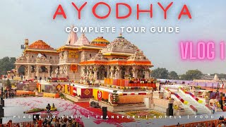 Ayodhya Ram Mandir Darshan | Ayodhya Tour Guide | Ayodhya Itinerary | Ram Janambhoomi | Vlog 1