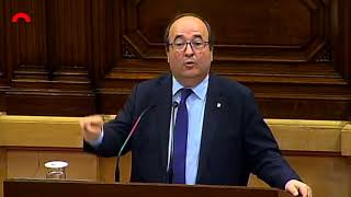 Intervenció íntegra de Miquel Iceta al Ple del Parlament (24/03/2018)