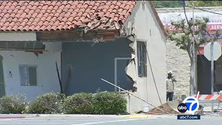 3 killed, 3 hospitalized after car slams into building in Pasadena