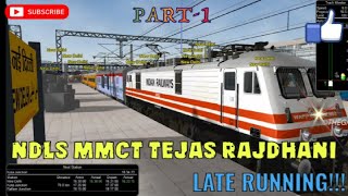 12952 NDLS MMCT TEJAS RAJDHANI| FULL JOURNEY |PART-1|THE GAMING