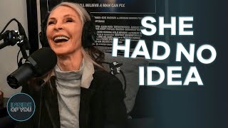 GATES MCFADDEN Finding Out That She Was Kissed by BILL MURRAY in the Crowd During SNL