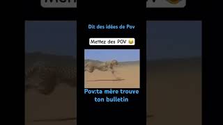 #pov ta mère trouve ton bulletin #