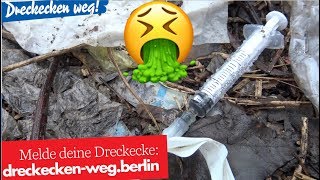 Drogenkonsum und Spritzen: 10 Meter von einer Haltestelle entfernt. 🤮