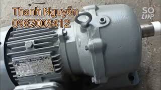 MOTOR GIẢM TỐC 1.5kw.Hàng nhật bãi, có sẵn tại Điện Cơ Thanh Nguyễn.📱Zalo,FB:0987008412