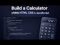 Build a Working Calculator from Scratch | HTML CSS JavaScript Live Project