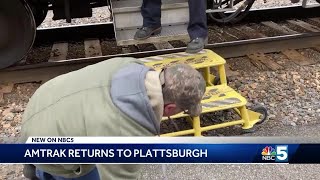 Amtrak Returns To Plattsburgh