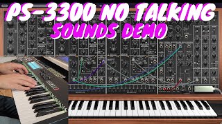 PS 3300 Synth Cherry Audio NO TALKING SOUNDS DEMO | @AGDugros