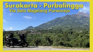 Touring Surakarta -  Purbalingga via Selo Magelang Purworejo | All New Nmax