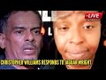 Christopher Williams BEFF With Jaguar Wright Over Diddy Statement (Isiah & JR Curry)