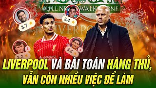 LIVERPOOL VÀ BÀI TOÁN HÀNG THỦ, VẪN CÒN NHIỀU VIỆC ĐỂ LÀM